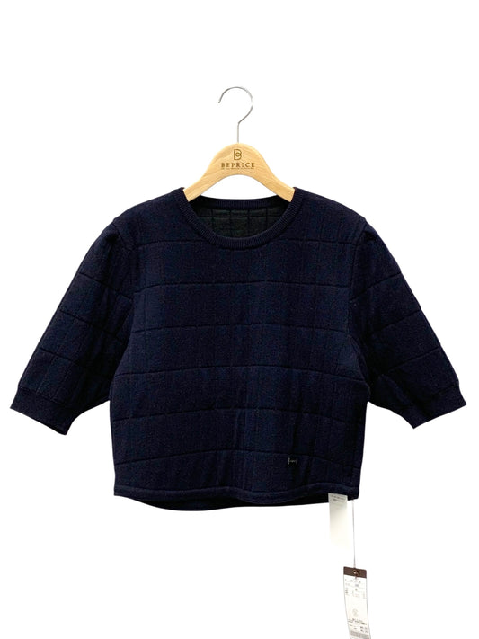 フォクシーブティック Aria Top 43928 ニット 40 ネイビー SP品 ITVSIQW6M9IG