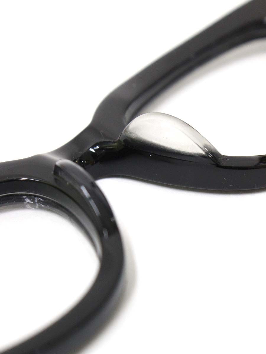 金子眼鏡 KC-33 メガネ  ブラック セルフレーム フルリム ウェリントン IT22NS5UH310