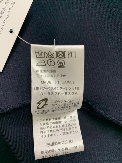 ツルバイマリコオイカワ 2230530 ワンピース 34 ネイビー 切替 ニット タックフレア ITXY6ZSU35U0 【SALE】