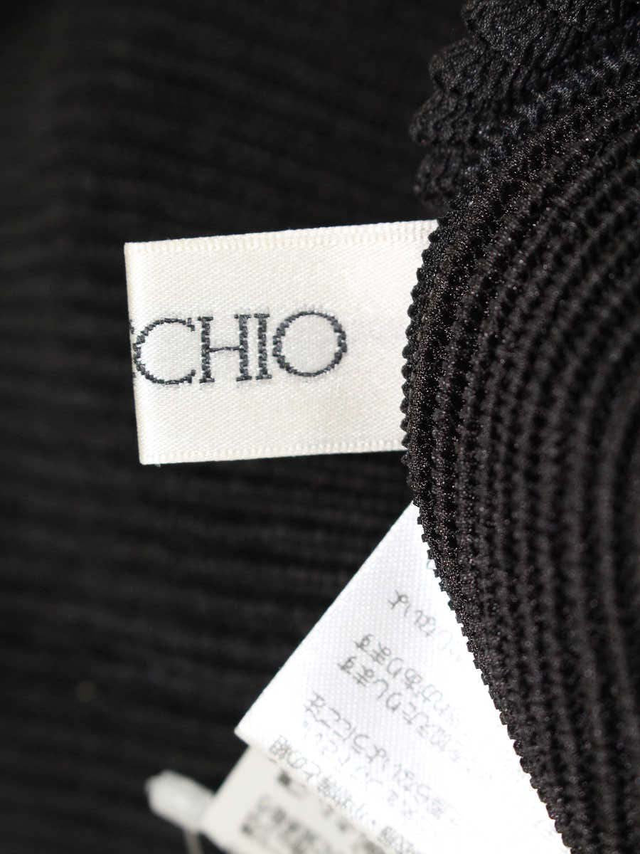 スペッチオ 411-522 ワンピース 40 ブラック シャトルプリーツ ITAEWS7EW7WG