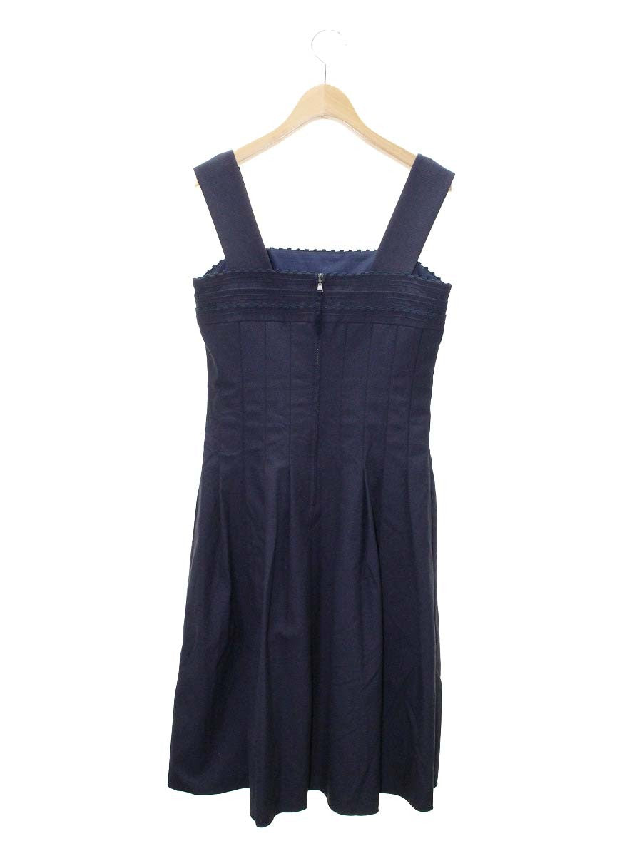 フォクシーブティック Dress 39951 ワンピース 38 ネイビー | 中古