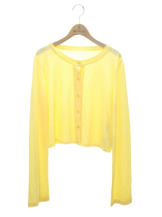 フォクシーブティック Knit Cardigan Primavera 40513 カーディガン 42 イエロー ITMDSUUDMQDA