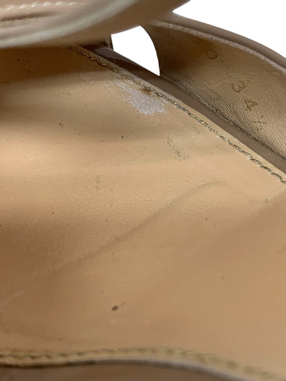 セルジオロッシ サンダル 34.5 ベージュ ウエッジソール ITDTJRTMOJJE 【SALE】