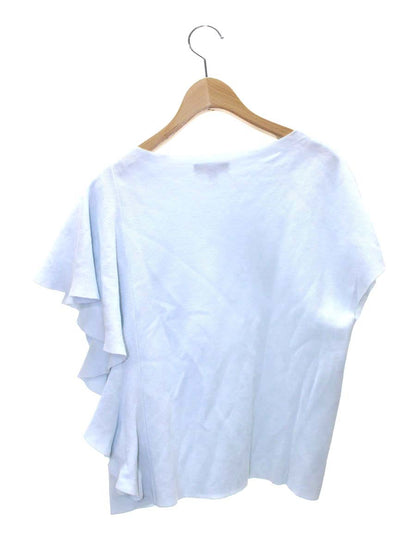 ドゥロワー 6518-105-0365 カットソー 2 ブルー フリル IT40XVVKFDE2