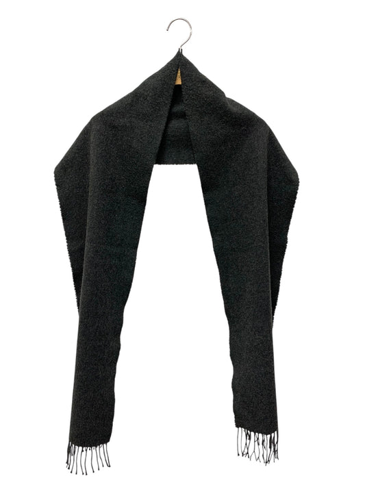 ジョンストンズ マフラー チャコール カシミヤ 180×25cm ITHTLAV2KKKK