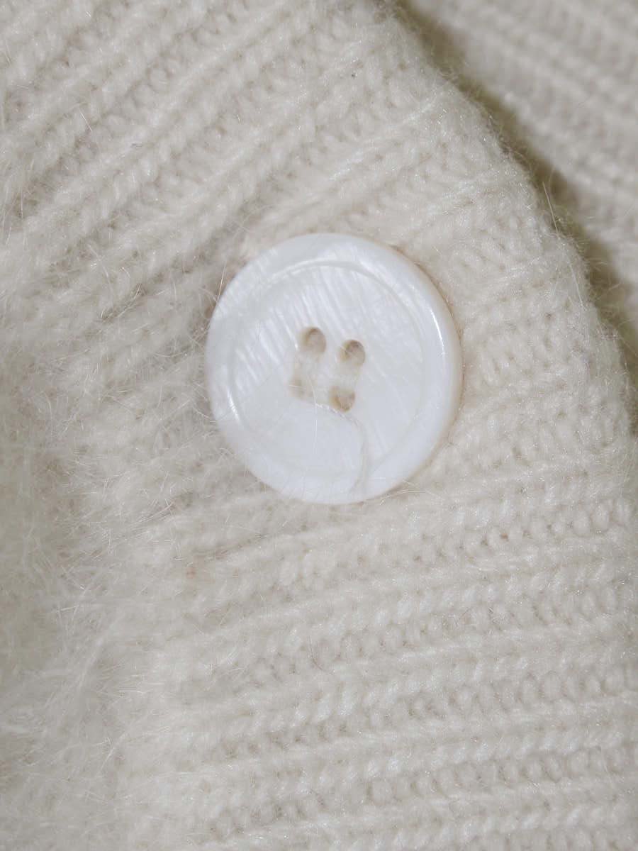 ダイアグラム ショートニットカーディガン 03204 53150 36 アイボリー ITQSM09V0G0L