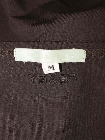 フォクシー 17550 ワンピース Ｍ ダークブラウン シャツワンピース ITY1L4R62SMI