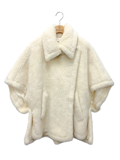マックスマーラ 23473619336 ポンチョ ホワイト テディベア IT4QKJO4C8ZC 【SALE】