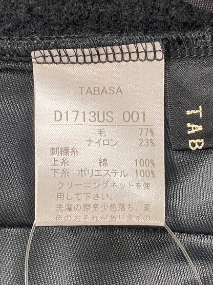 タバサ スカート ブラック 刺繍 ウール ITPN6OR6UR4U