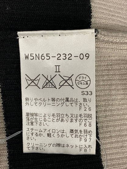 トゥービーシック W5N65-232-09 ニット 2 ブラック ボーダー フリル ITFP2197TNZX 【SALE】