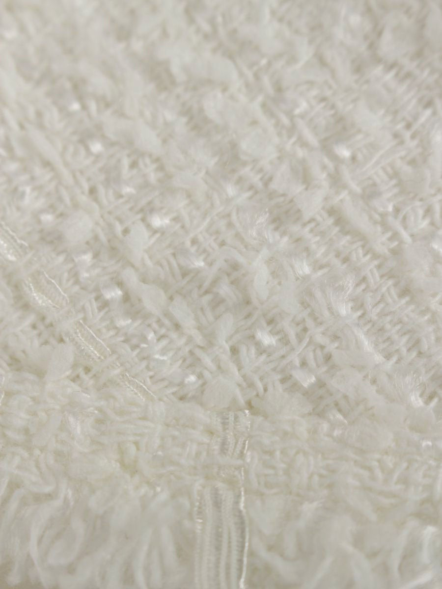 ルネ 6816190 ワンピース 34 ホワイト ツイード マリアケント ITUM3HCVM33X