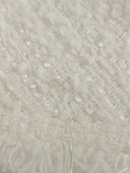 ルネ 6816190 ワンピース 34 ホワイト ツイード マリアケント ITUM3HCVM33X