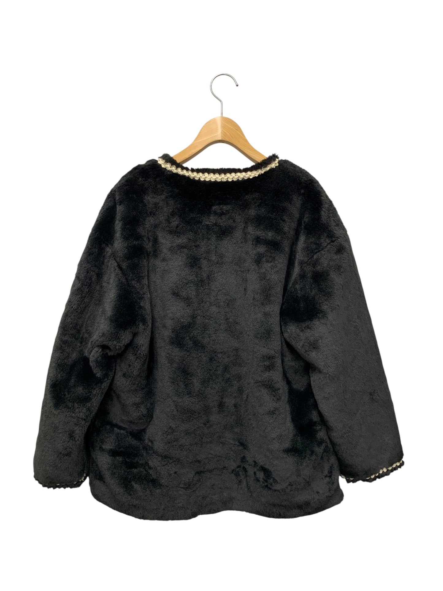 エムズグレイシー 396508 コート F ブラック エコファー ITSMV78MZLAW