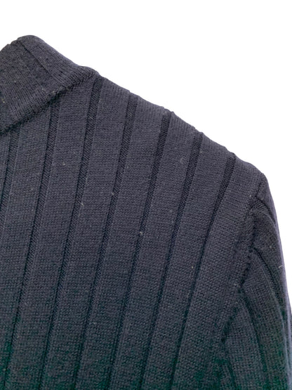 フォクシーブティック フランボワーズ 41352 ニットワンピース 38 ネイビー ニットドレス ITWIX9NBX7EF