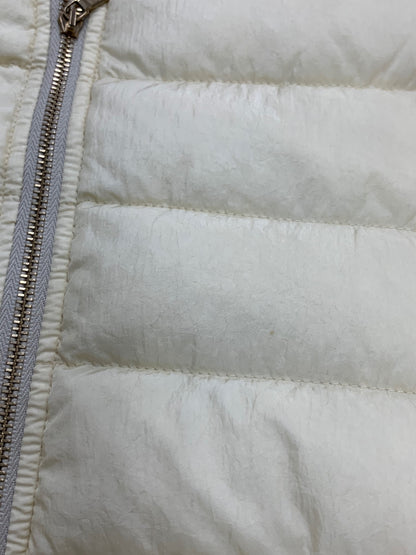 タトラス ORSIERA LTA18A4573 ダウンベスト 03 アイボリー ラクーンファー IT78OO0B4HG4