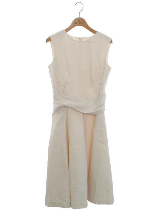 エポカ ノースリーブタックベルト風ワンピース M5J18-756-02 40 アイボリー ITNMF0EG9M3G