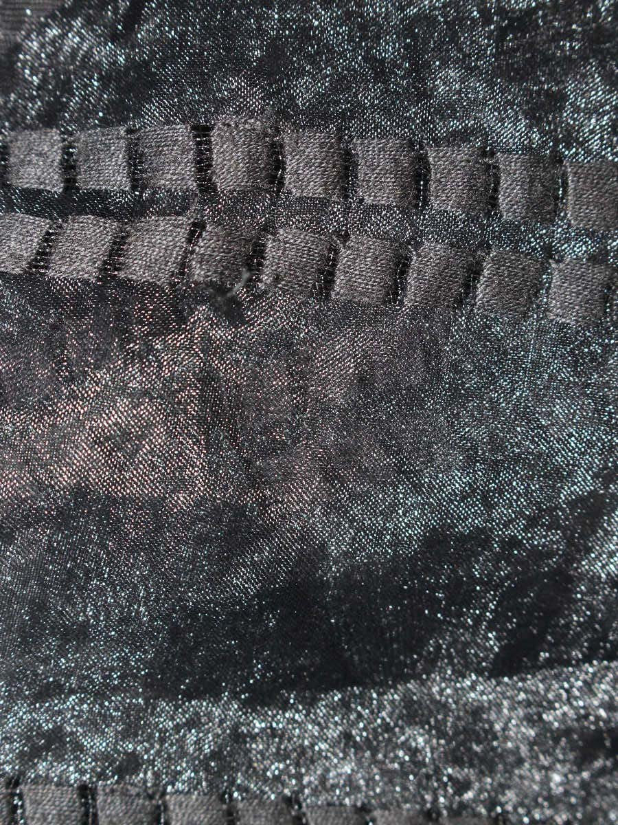 フォクシーニューヨーク collection スカート Stripe Organza Collection 34154 38 ブラック ITYD1VCW74AG