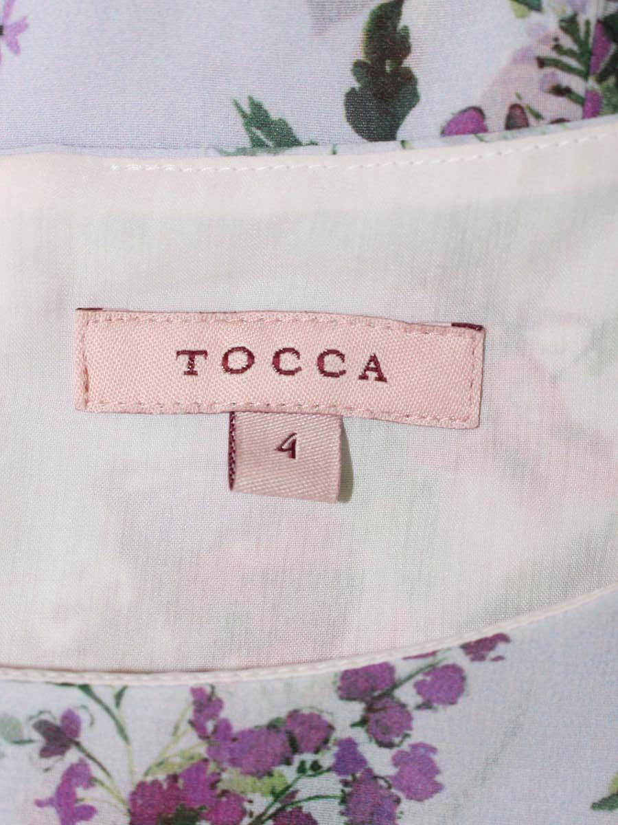 トッカ 洗える！WATERCOLOR HARMONY ドレス OPTONX0410 ワンピース 4 パープル ITP2NPIRRI32