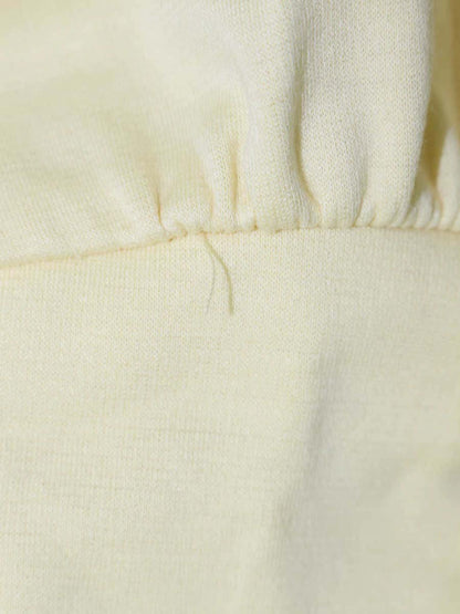 エムズグレイシー 215313 カットソー 40 イエロー フェイクパール リボン ITDGNGDL9IOK