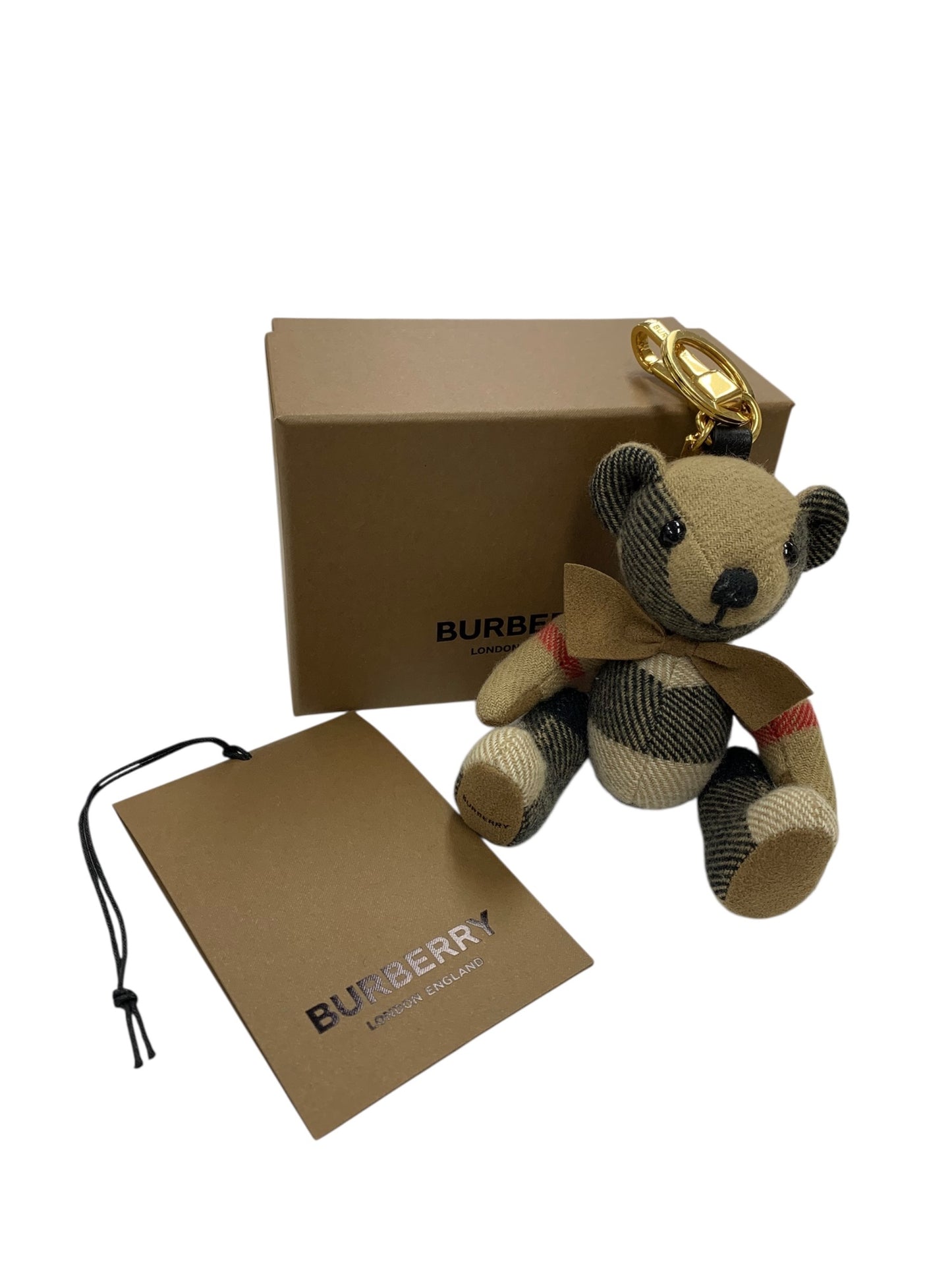 バーバリー トーマスベア チャーム ベージュ バーバリーチェック ITU6YMSNWA2G