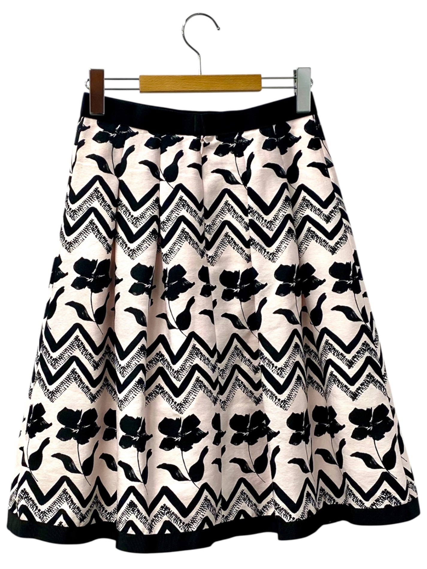 エムズグレイシー 917120 スカート 36 ピンク フラワーモチーフ ITIPQYK79EMM