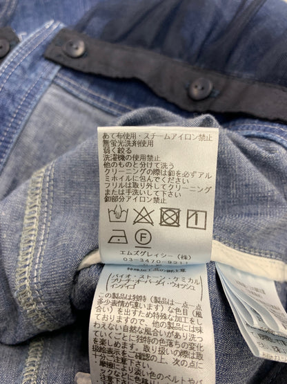 エムズグレイシー 取り外しチュール付きデニムジャケット 514304 38 ネイビー ITLWWGZHIL00 【SALE】