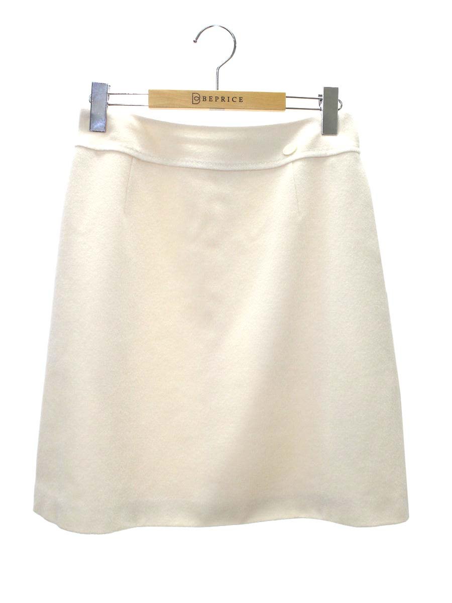 フォクシーブティック 36314 スカート 40 アイボリー ウール カシミヤ ITMIJXRD9FD2