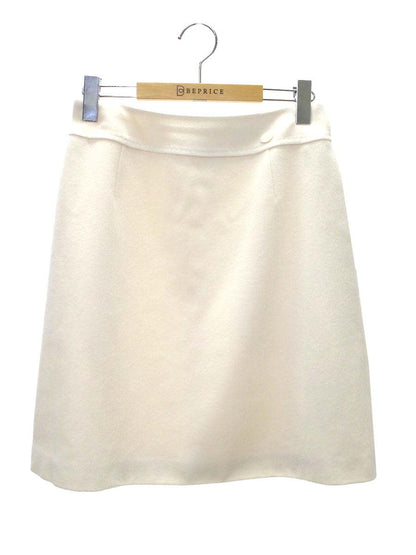 フォクシーブティック 36314 スカート 40 アイボリー ウール カシミヤ ITMIJXRD9FD2