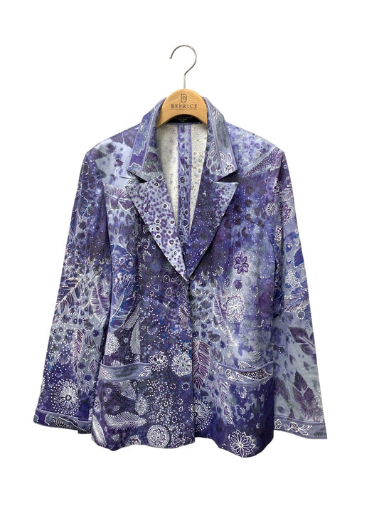 レオナールファッション 0331101 ジャケット L ブルー コットン ITNXGW2Z5WKR