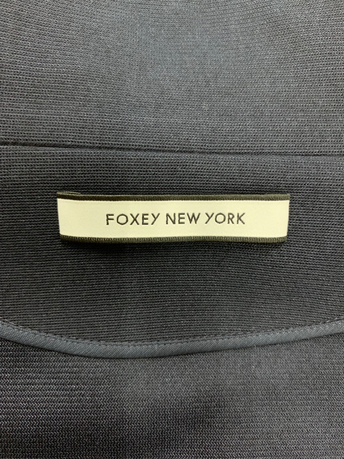 フォクシーニューヨーク Arena Blouson アリーナ 41636 ブルゾン 38 ネイビー ジップアップ ITKVPPX9W955