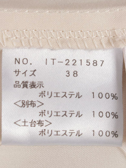 エムズグレイシー 221587 ワンピース 38 アイボリー ハートモチーフ ITOO8KU6R88O