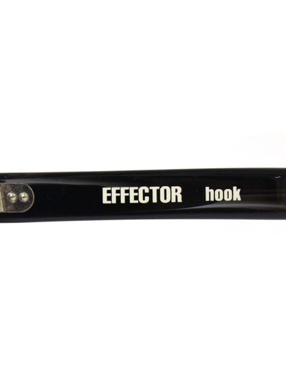 エフェクター hook フック メガネ ブラック/ブルー セルフレーム ウェリントン ITZ20475Z170