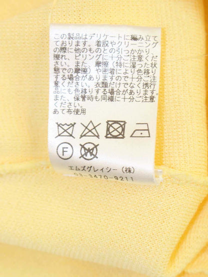 エムズグレイシー 218325 ボレロ 38 イエロー フリル ITZJ27E73YST