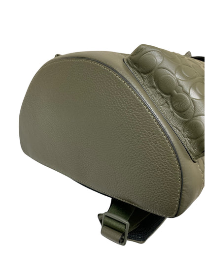 コーチ WARNER BP SIG L CAK26 1J/OLIVE DRAB バックパック オリーブ スムースカーフレザー シグネチャー型押しリファインドペブルレザー ITAUXGBCKM2M