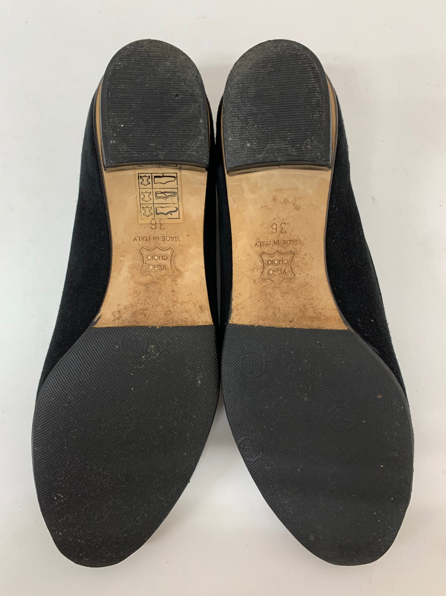 フォクシーブティック パンプス 36 ブラック エナメル スエード IT9L2S5WQH0I