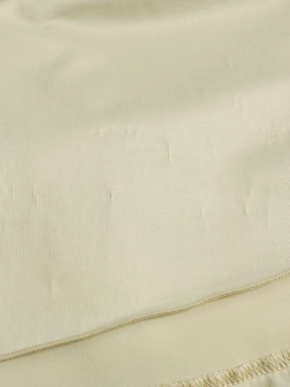 フォクシーニューヨーク 22731 スカート 40 ベージュ フレアー ティアード ITA8TBEEJ22O