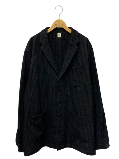 結 ユイ EASY JACKET BLACK PIN ST YEJ-003 ジャケット 3 ブラック ITAVZXR7N9NG