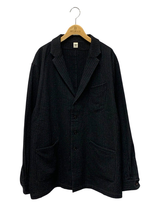 結 ユイ EASY JACKET BLACK PIN ST YEJ-003 ジャケット 3 ブラック ITAVZXR7N9NG