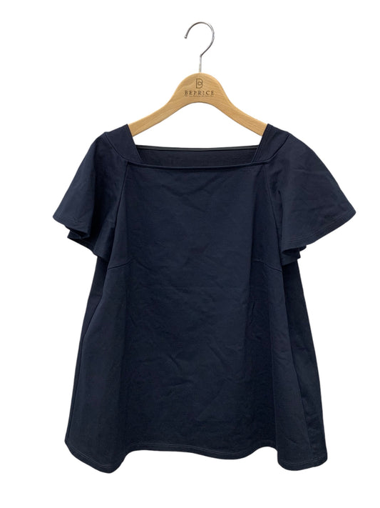 フォクシーニューヨーク Top Seine 44655 カットソー 38 ネイビー ITWNVAZXCYO2