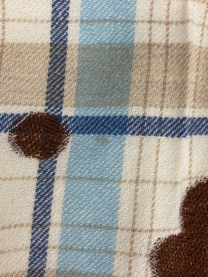 エムズグレイシー 927573 スカート 38 ベージュ チェック タック ITLWTUMKCVF6