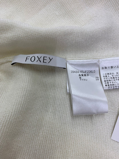 フォクシーブティック HOODIE LINE 39484 カーディガン F ホワイト ITRL9GKSXSFS
