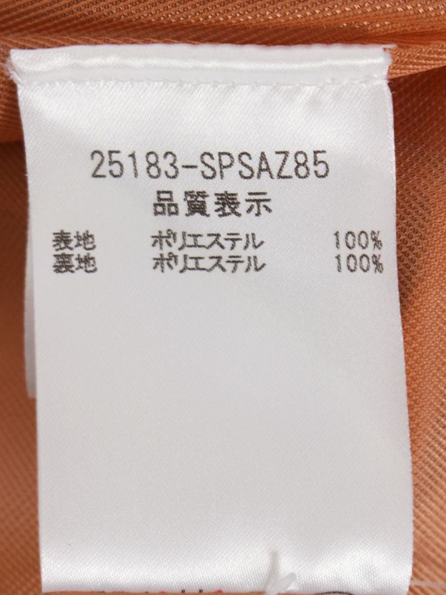 フォクシーニューヨーク 25183 ワンピース 38 オレンジ バルーン ITSTU8MMIDCG