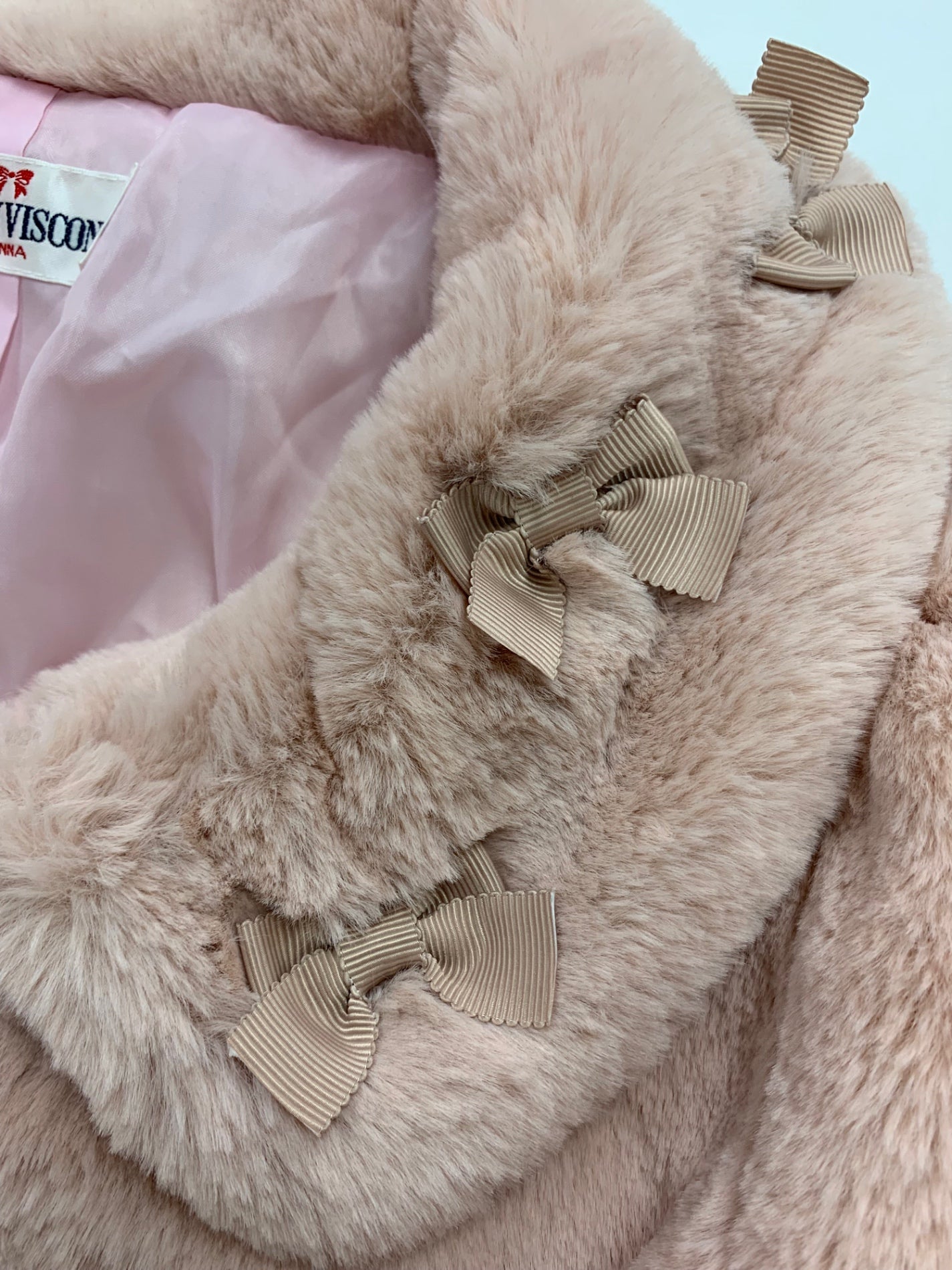 ギャラリービスコンティ 1383380 ファージャケット 2 ピンク ITT224R5BTUX