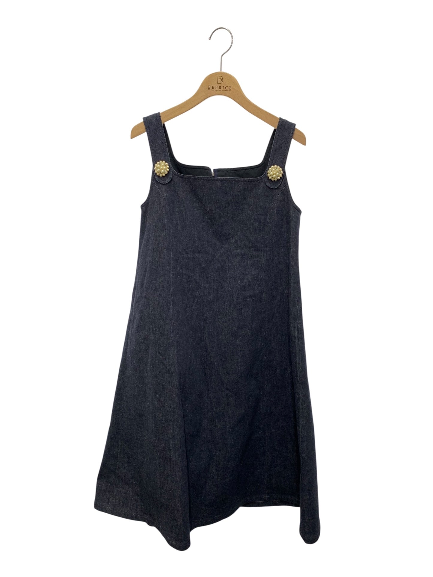 フォクシーニューヨーク Dress Mathias ドレス マティアス 44224 ワンピース 38 ネイビー デニム ITMU95R6WEWN