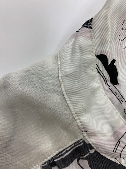 グレースクラス 02222 ワンピース 36 ホワイト コスメ柄 ITVDLAQ2IFLJ