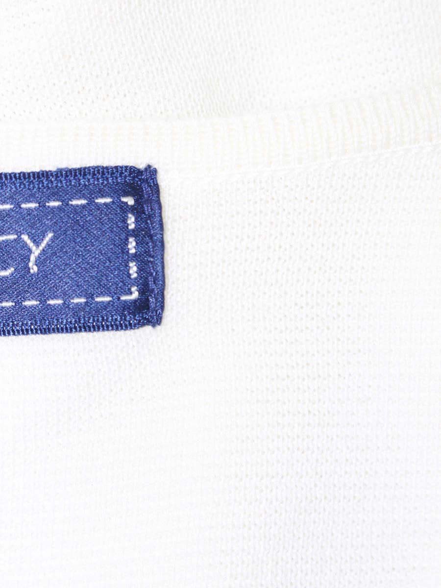 エムズグレイシー 728321 ボレロ カーディガン 40 ホワイト フリル ラインストーン ITJK31VJ602C