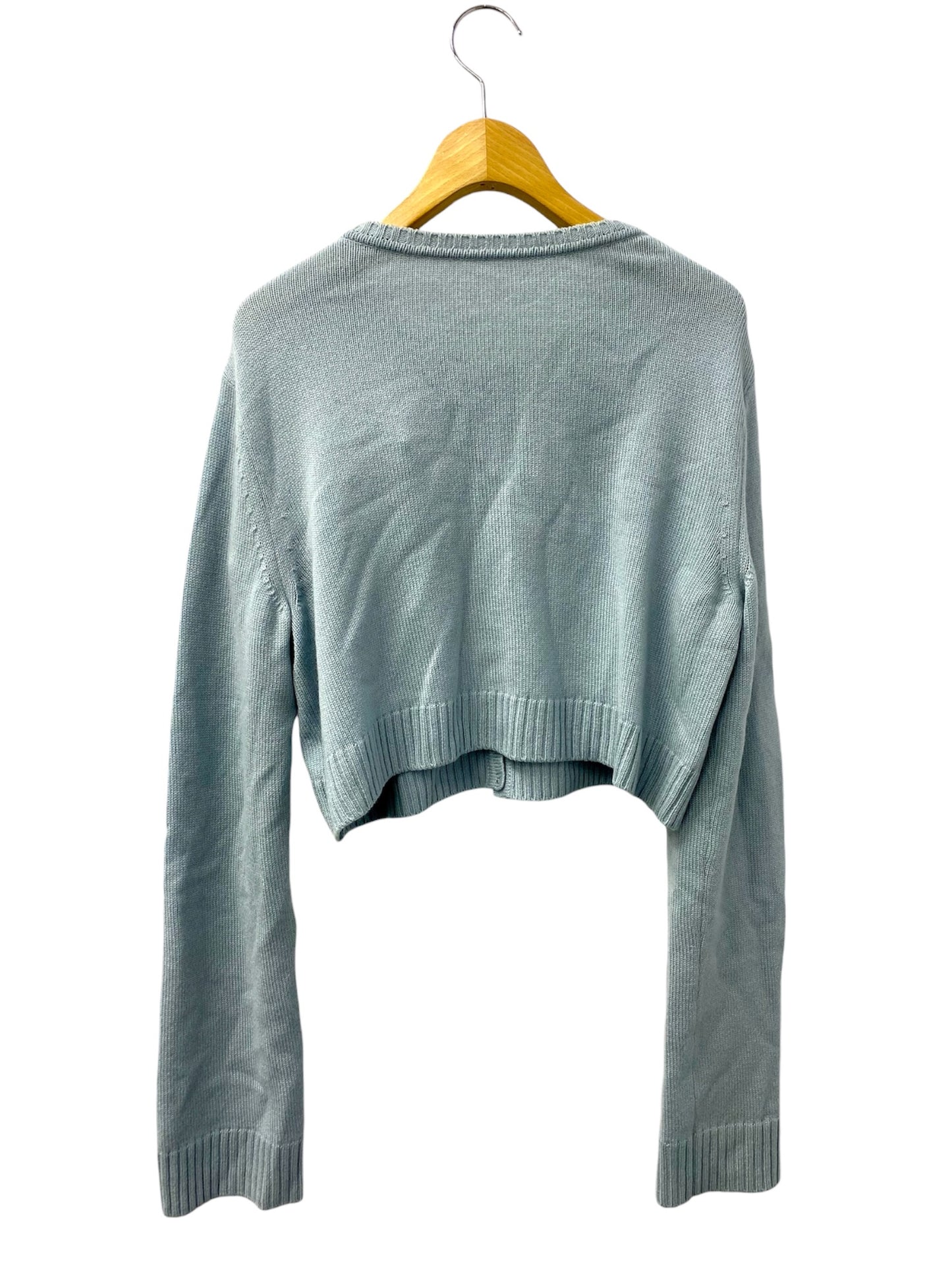 フォクシーブティック Cardigan 36689 カーディガン 42 ブルーグレー カシミヤ IT2BWEQ70B1M