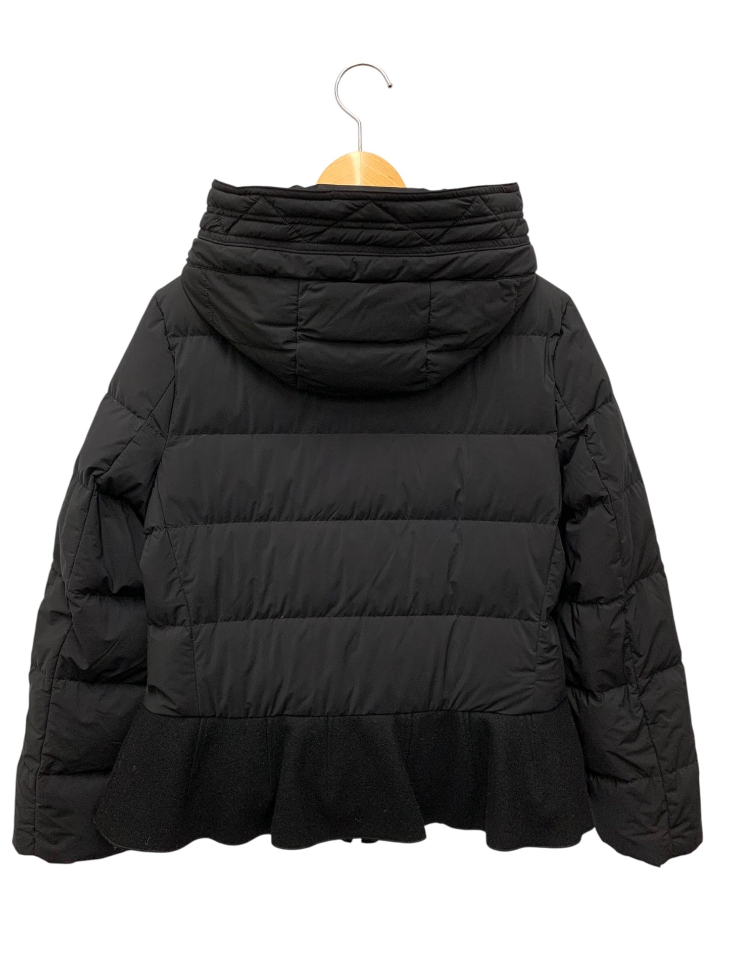 エムズグレイシー 異素材ミックスダウンジャケット 119604 38 ブラック IT42DCJLKV5C