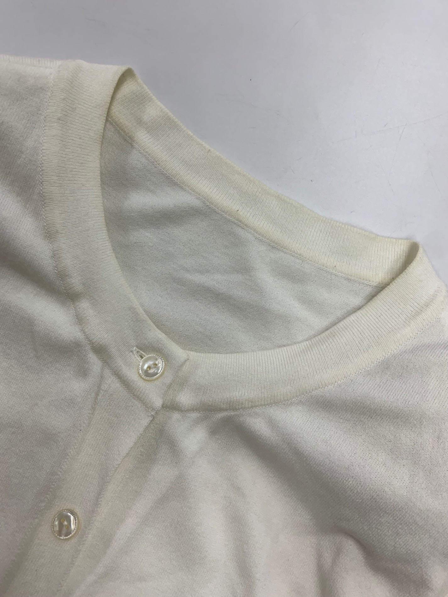 フォクシーブティック レーヨンBLEND 37235 カーディガン 42 ホワイト ニット ITV7DZ9LUFMG 【SALE】