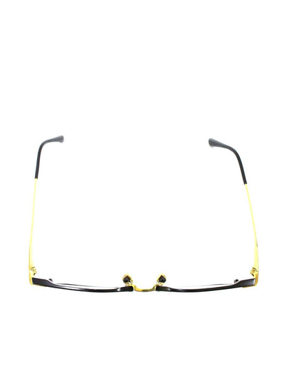 ディータ UNION DRX-2068-A-T メガネ 眼鏡 ブラック/ゴールド コンビフレーム フルリム ウェリントン IT7KKB8MTJUD